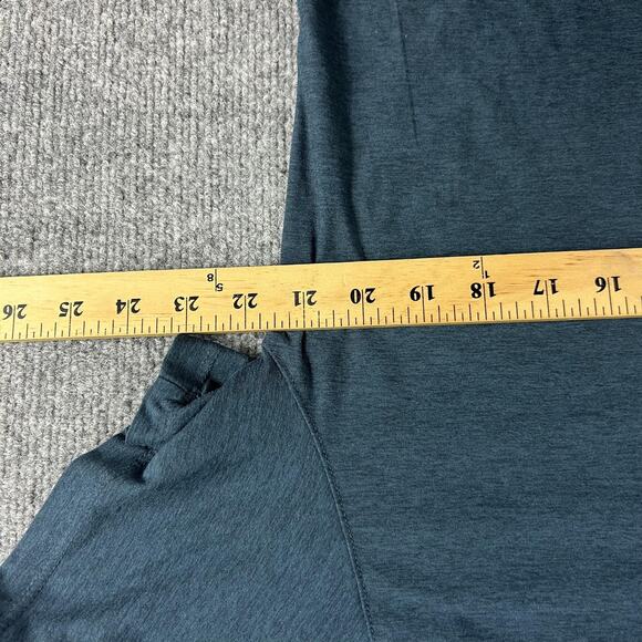 Vuori Polo Shirt Men Medium Blue Strato Tech Performance Stretch Super Soft Golf - Picture 4 of 6